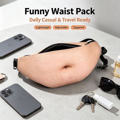 Funny waist pack for travel and daily use
