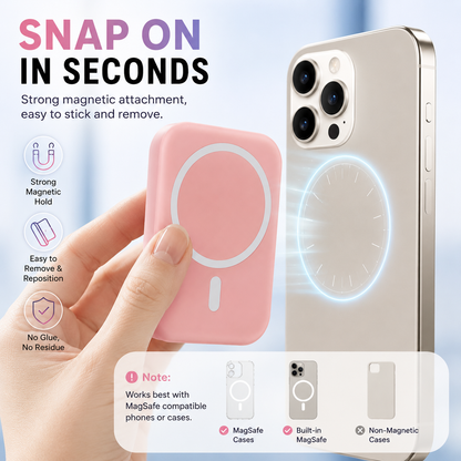 Magnetic Phone Squishy™ | Soft Stress Relief Fidget Toy for MagSafe Phones