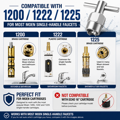 🔧 Faucet Cartridge Puller Tool | 🚿 Remove Stuck 1200 / 1222 / 1225 Cartridges Fast