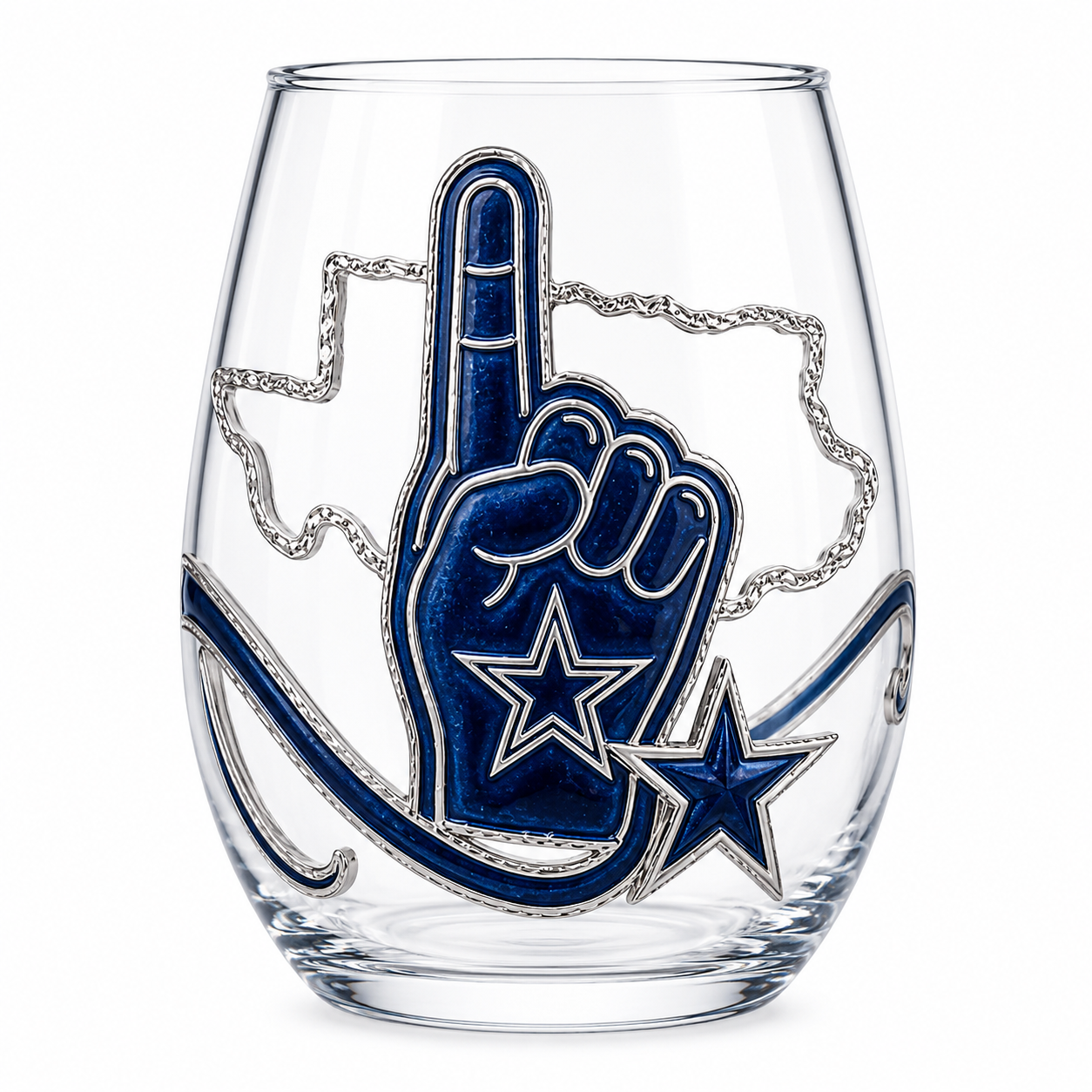 🏈 GAME DAY FAVORITE | Football Drinking Glass – Statement Drinkware for Watch Parties & Victory Toasts