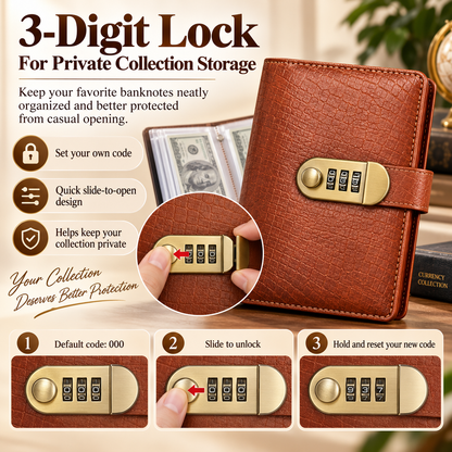 🔒 MONEY ORGANIZER | A6 Savings Notebook with Secure Closure – Cash Storage, Budget Planner & Expense Tracker