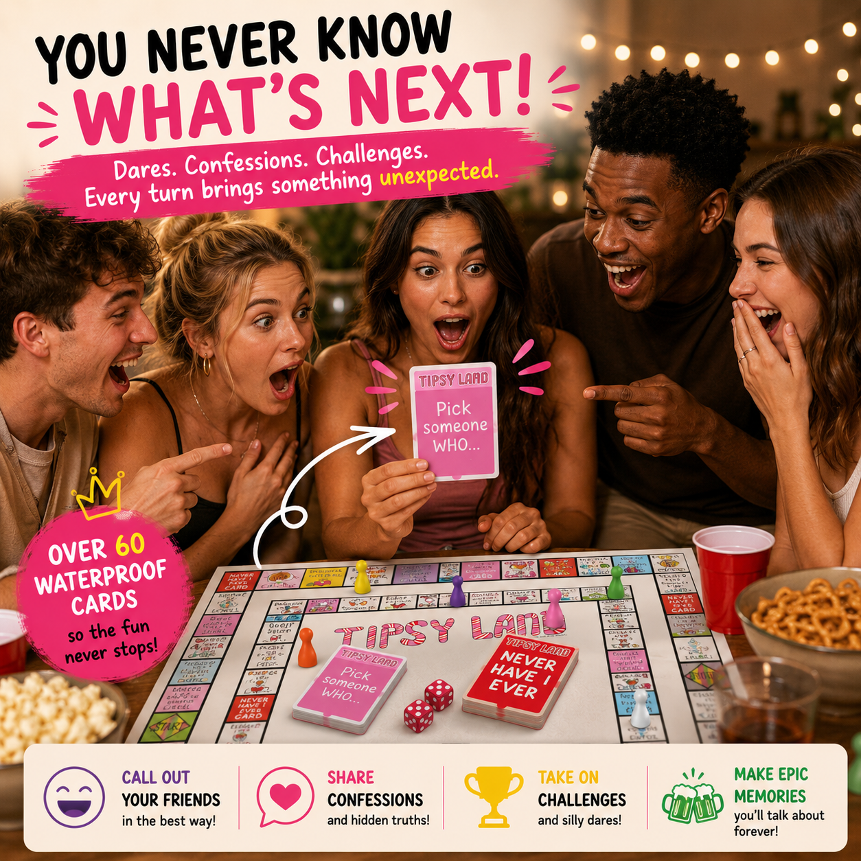🎲 The Party Game Everyone Will Be Talking About – Made for Adults, Friends & Game Night