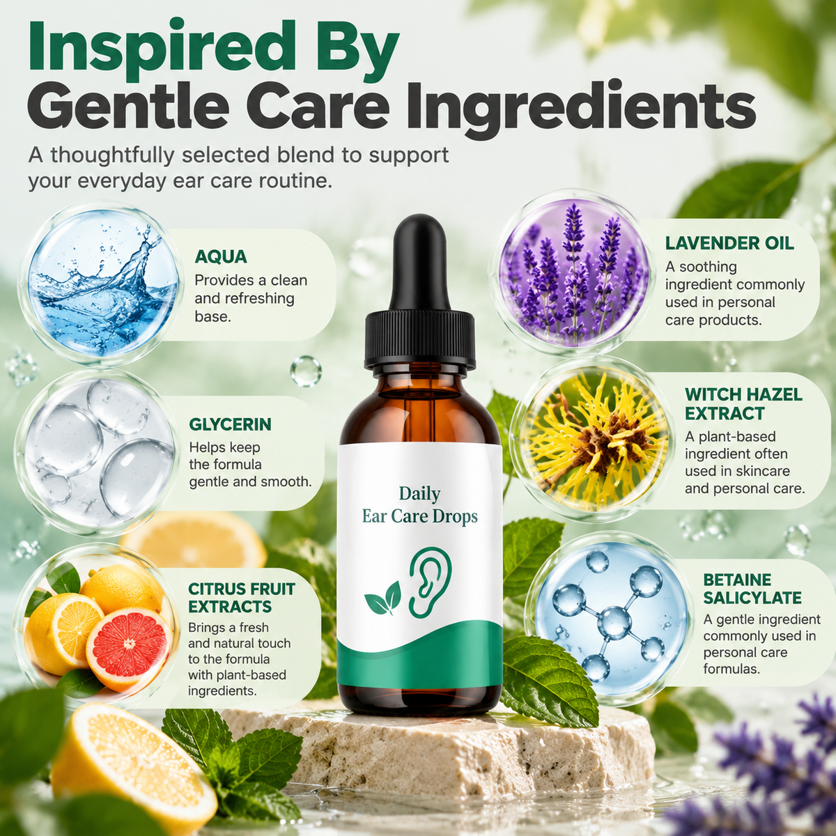 💧 EAR CARE DROPS | Easy Dropper Formula for Daily Personal Care & At-Home Wellness