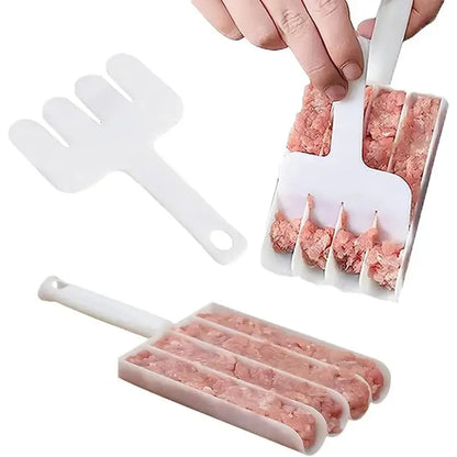 🎁 Buy one, get one free! 🔥 Creative 3-in-1 meatball mould – make three perfect meatballs at once – no need to get your hands dirty – a kitchen essential!