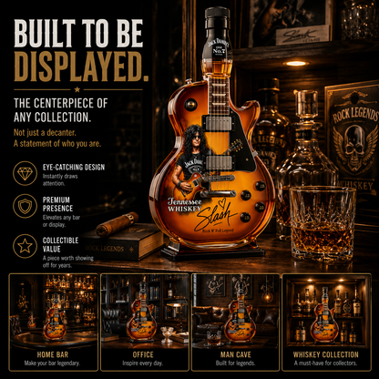 🎸 Guitar Whiskey Decanter | Rock-Inspired Collectible Bottle Gift