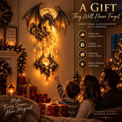 🎁Last Day 49% OFF -🐉 Dragonfire Guardian™ Wall Sconce – A Legendary Flame Awakens On Your Wall