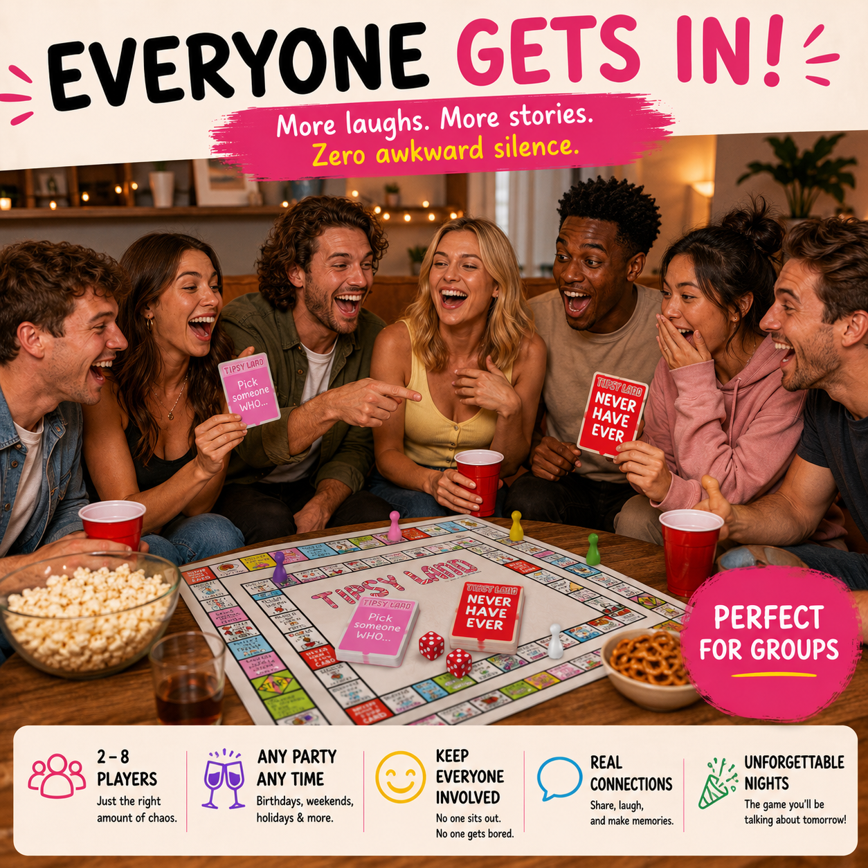 🎲 The Party Game Everyone Will Be Talking About – Made for Adults, Friends & Game Night