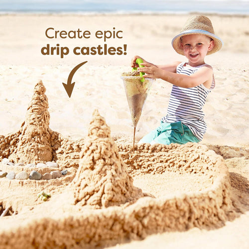 HABA Spilling Funnel XXL with Sifting Shovel - Ultimate Sand & Water Mixing STEM Learning Activity, Kids Beach Toys & Kids Outdoor Toys for 3+