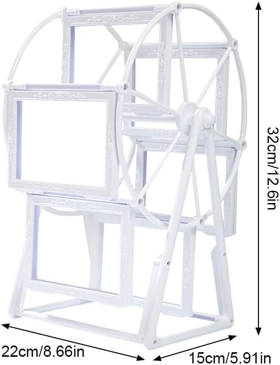 🎡 Ferris Wheel Photo Frame | Rotating 12-Photo Memory Gift