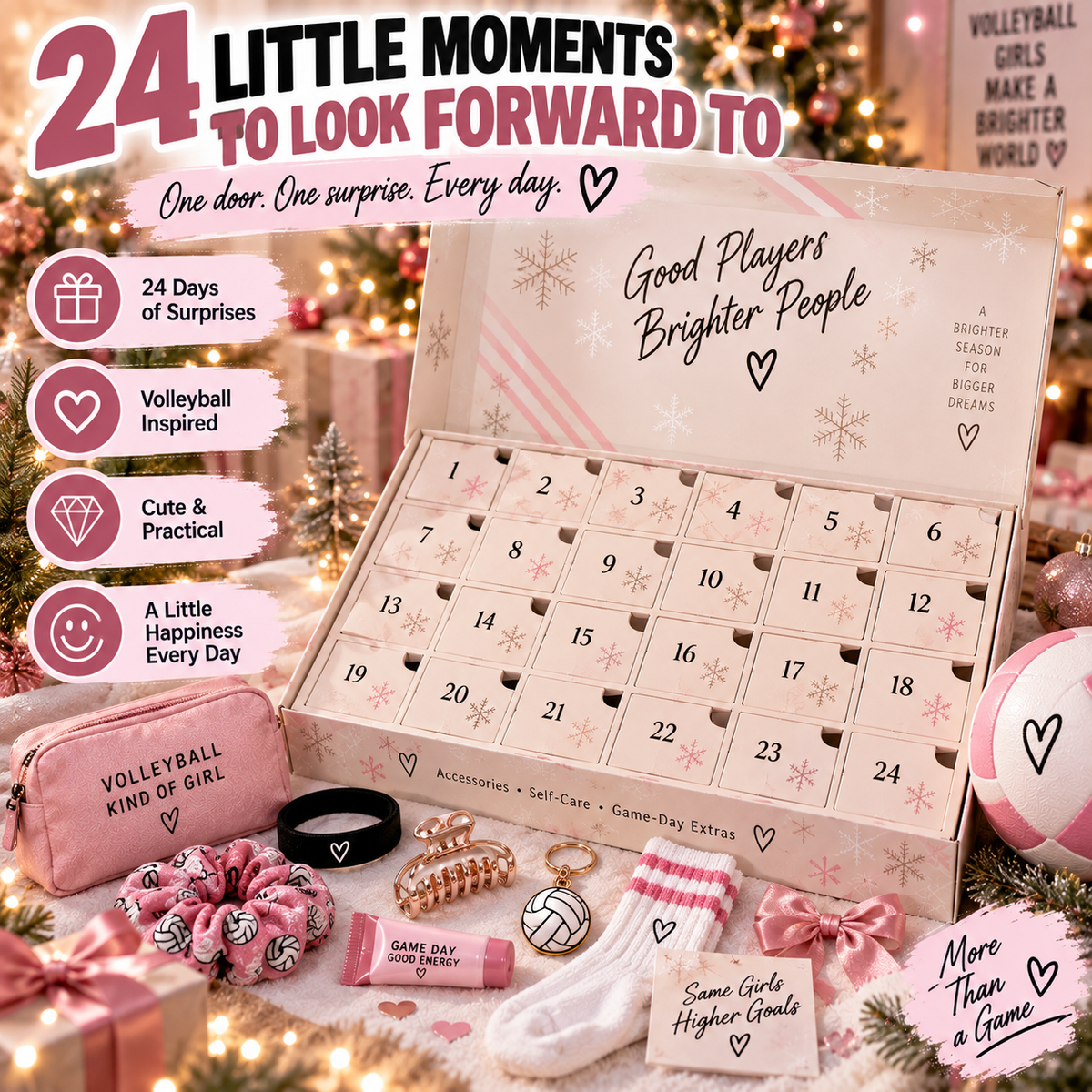 🏐 Volleyball Advent Calendar | The Ultimate Christmas Surprise Gift For Volleyball Girls