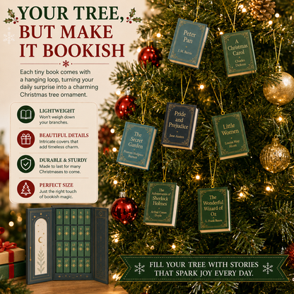 📚 25-Day Mini Book Advent Calendar – A Book Lover's Christmas Countdown