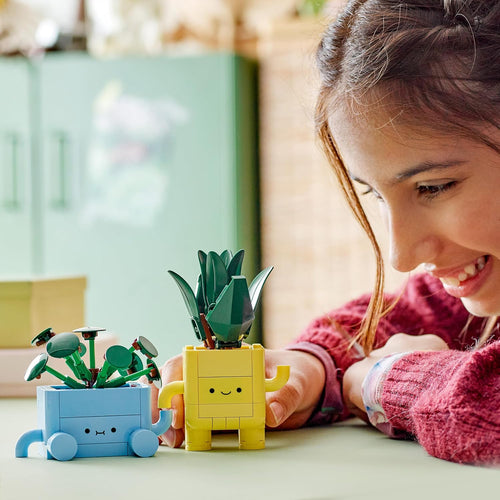 🌱 SPECIAL OFFER | Buildable Garden Buddies – Cute Wobbling Plant Character Building Set for Creative Play