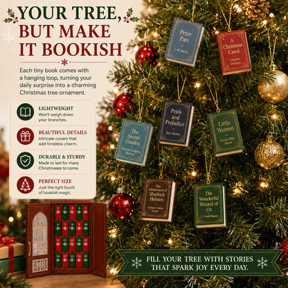 📚 25-Day Mini Book Advent Calendar – A Book Lover's Christmas Countdown