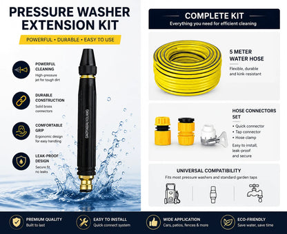 💦 Heavy Duty Adjustable Twist Hose Nozzle