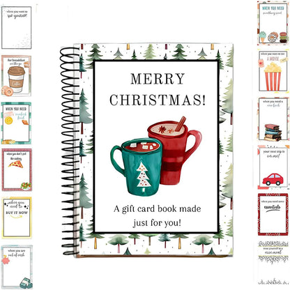 🎄 Christmas Gift Card Book – A Surprise on Every Page