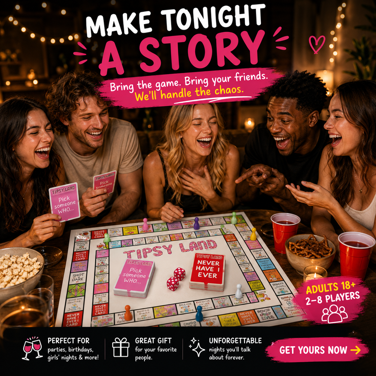 🎲 The Party Game Everyone Will Be Talking About – Made for Adults, Friends & Game Night