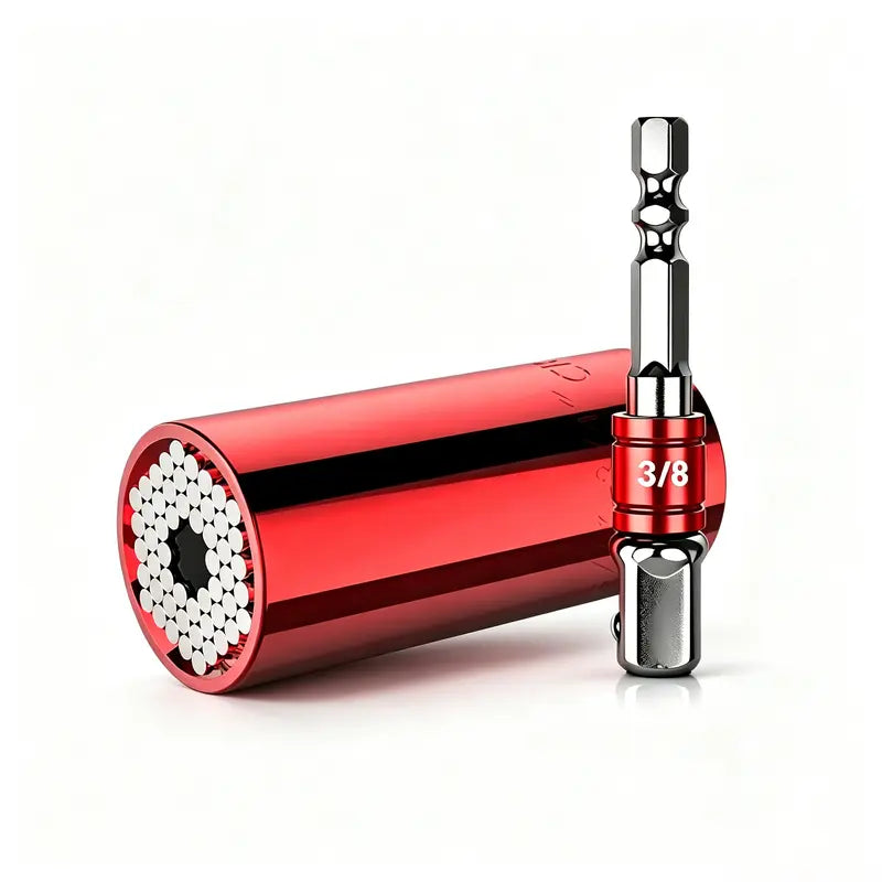 ⚙️ SELF-ADJUSTING SOCKET | Universal Multi-Size Adapter for Nuts, Bolts, Hooks & Everyday Fasteners