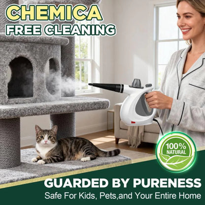 Handheld Steam Cleaner | 500ML High Pressure Chemical-Free Cleaning