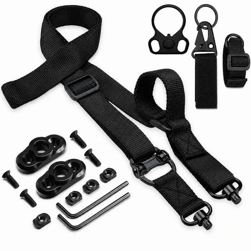 🧭 2-Point Quick-Adjust Outdoor Sling | Durable Swivel Strap