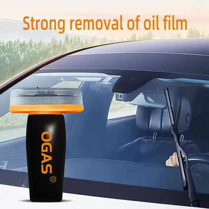 Windshield Oil Film Eraser Wand - All-in-One Pro Kit with Glass Cleaning Emulsion Formula and Sponge - The Ultimate Streak-Free Solution to Prep for Rain Repellents outdoorfun
