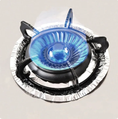 🔥 20-Pack Disposable Stove Burner Protectors – Less Mess, Less Scrubbing