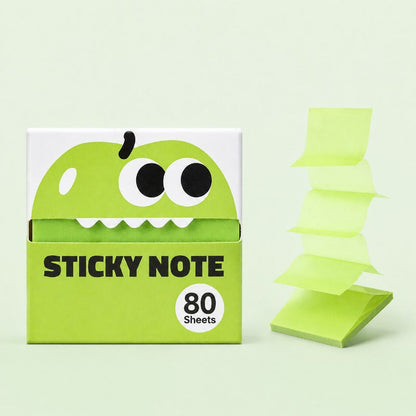 Transparent Pull-Out Glitter Sticky Notes
