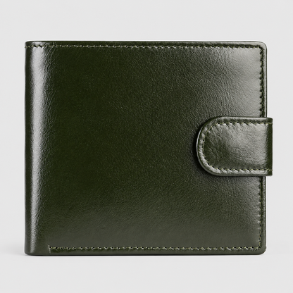 👔Men's Leather Wallet With Multiple Card Slots | Slim Bifold Wallet