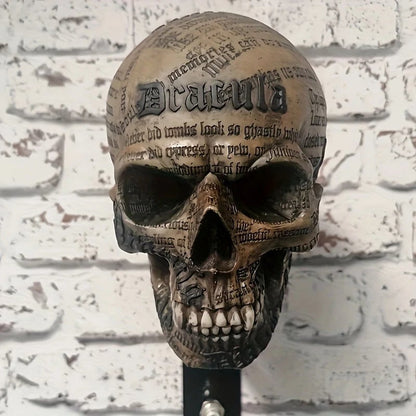 💀 Motorcycle Skull Helmet Holder – Garage Display Wall Mount