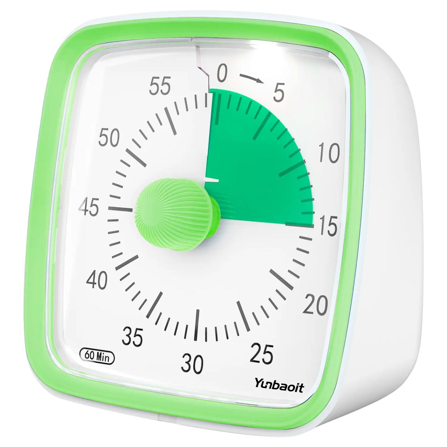 60-Minute Visual Timer with Night Light – Silent Rainbow Countdown Timer for Kids & Adults