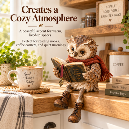 🦉Reading Owl Figurine