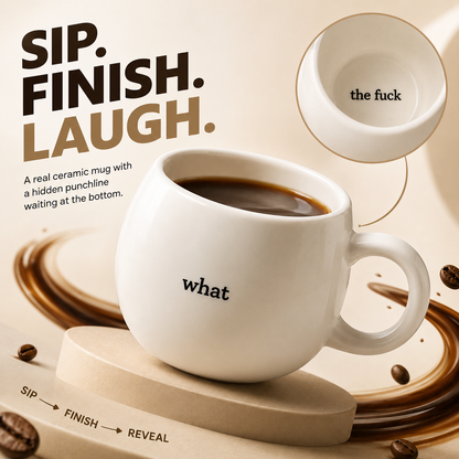 ☕ Hidden Message Mug – The Surprise Coffee Cup They’ll Never Forget