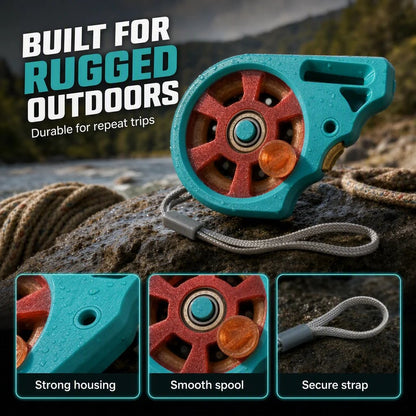 🎣Portable Rodless Pocket Fishing Reel Device🧵
