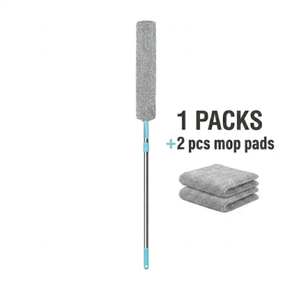 🧹 Flexible Microfiber Duster – Bend, Reach & Clean Hidden Dust