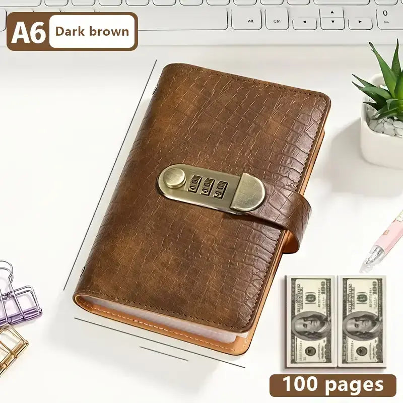 💵 Banknote Collection Book – Preserve Your Currency Stories with a Secure Locking Album