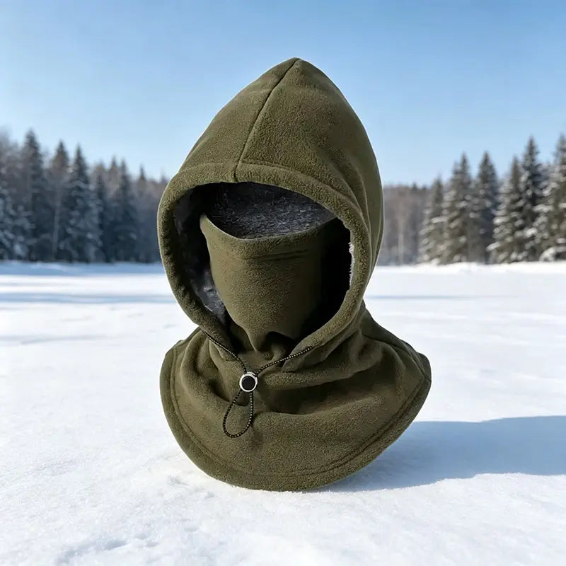 🥶 Fleece Balaclava Hood – Full Face & Neck Winter Protection for Outdoor Adventures