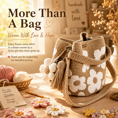Handmade Crochet Flower Bag – A Dream Woven With Love
