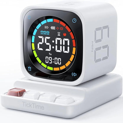 ⏳ Flip Pomodoro Timer Cube – Quick-Set Focus & Productivity Timer