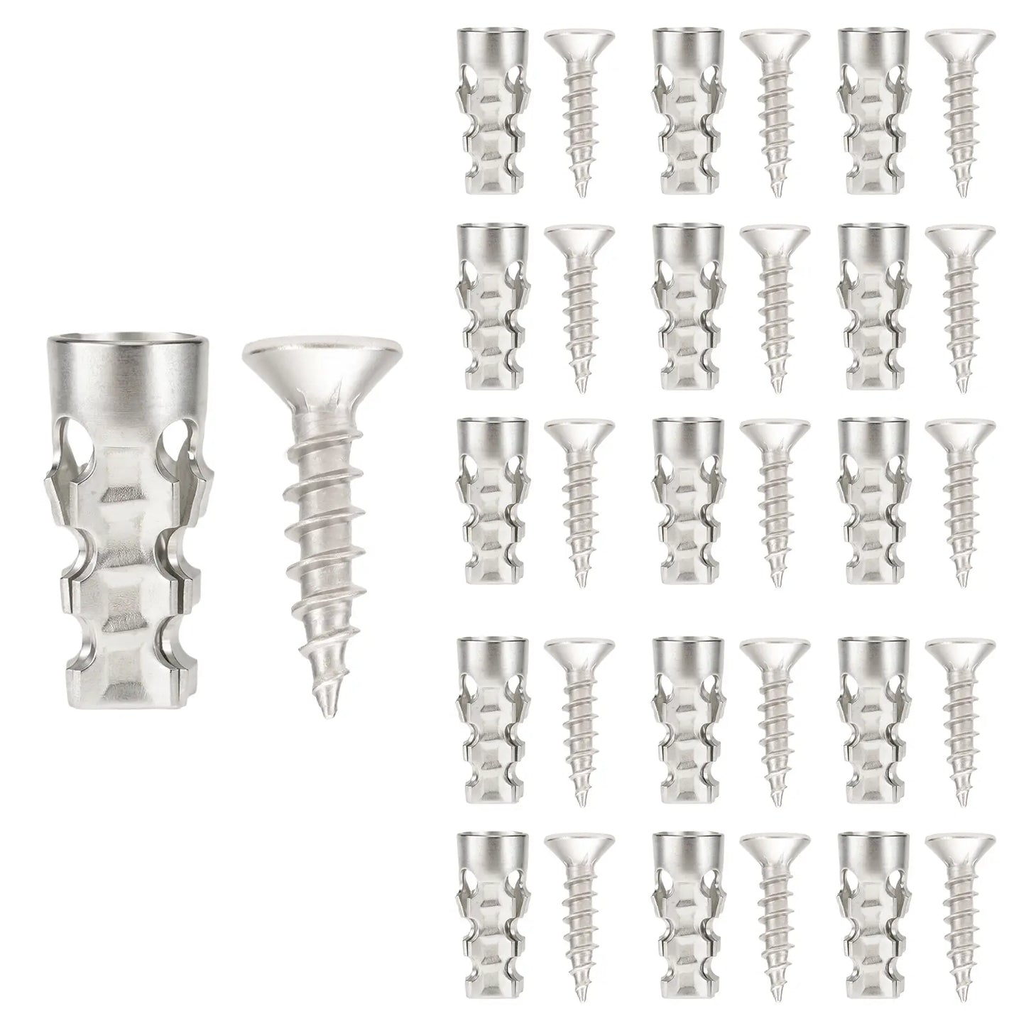 🔩 Door Hinge Thread Repair Kit – Fix Stripped Screw Holes & Loose Cabinet Hinges