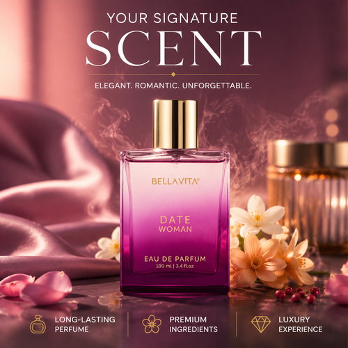 ✨ BellaVita Date Woman Eau De Parfum – Long-Lasting Luxury Perfume For Women (100ml)