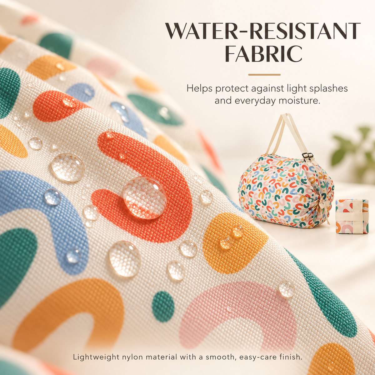 🛍️ Extra-Large Foldable Shopping Bag – Lightweight, Water-Resistant & Portable