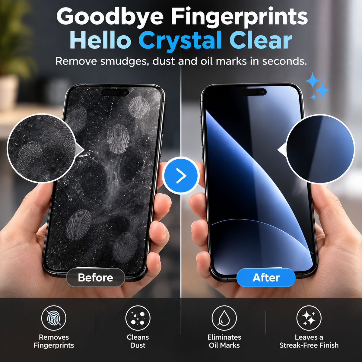 ✨ 50% OFF Portable Screen Cleaner Spray – Pocket-Sized 2-in-1 Phone & Laptop Screen Cleaner