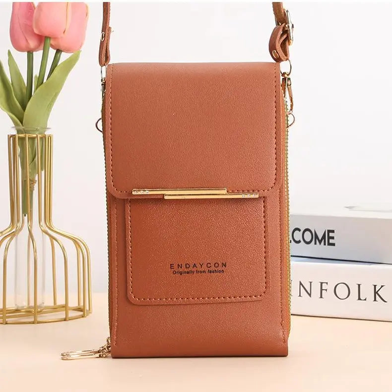 Touchscreen Crossbody Phone Bag – Wallet & Purse in One