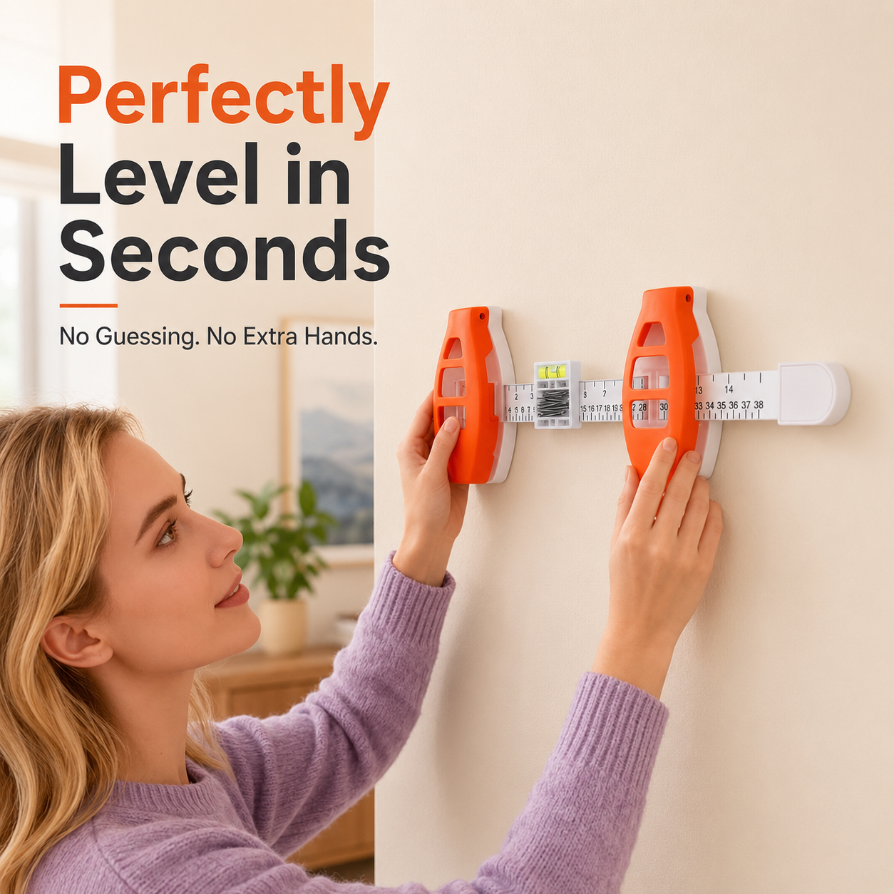 🖼️ All-in-One Picture Hanging & Leveling Tool