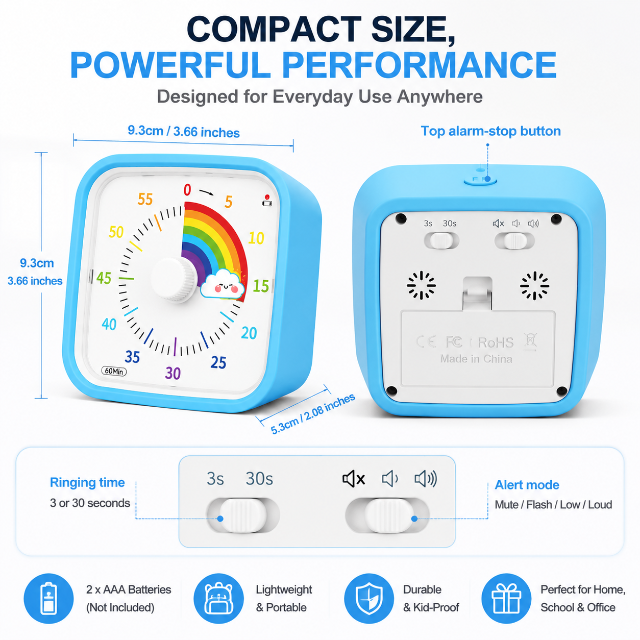See Time. Stay Focused. Visual Timer for Kids & Adults