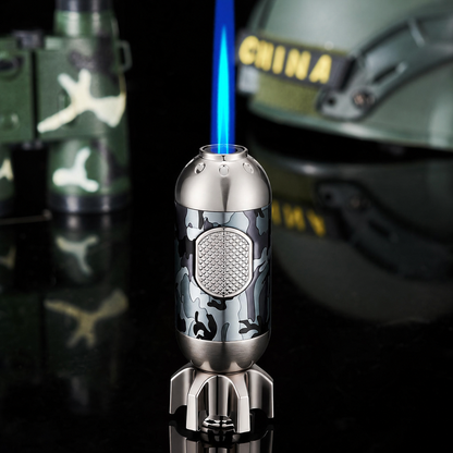 💣 Hardcore EDC Fidget Lighter – Atomic Bomb Shape