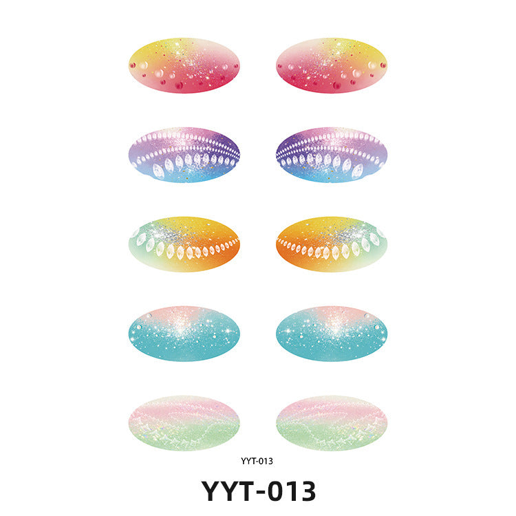 ✨ 5-Pair Pre-Designed Eyeshadow Transfer Stickers – Complete Eye Looks in Seconds