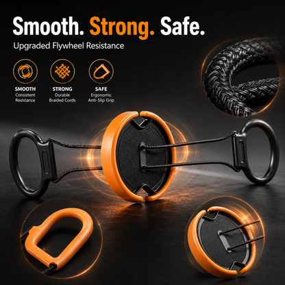 Smart Eccentric Training Rope — Like a Mini Flywheel