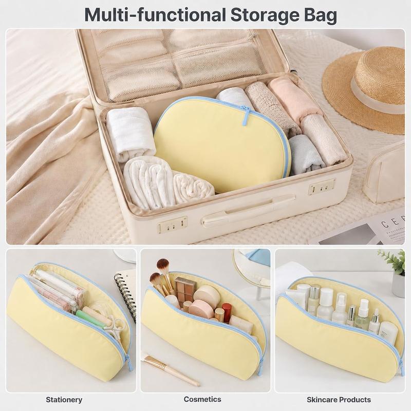 ✨ Waterproof Shell Storage Pouch – 3-in-1 Travel Organizer for Bra, Panties & Socks, Multi-Compartment & Portable for Trips