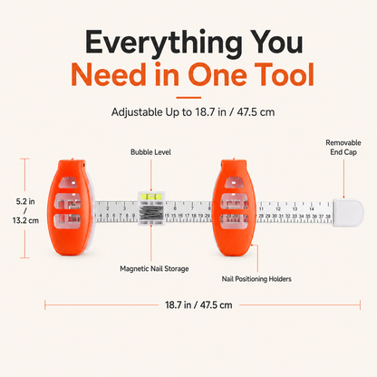 🖼️ All-in-One Picture Hanging & Leveling Tool