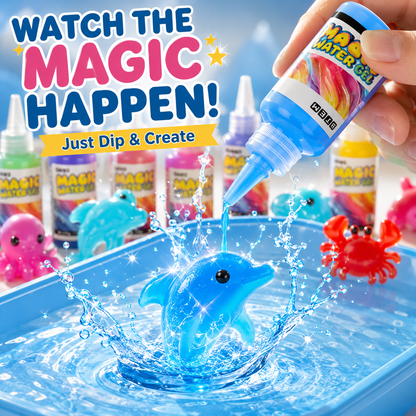 🌈 Magic Water Pets Kit – Create, Splash & Collect Cute Water Creatures